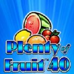 Plenty of Fruit 40 slot Vlt